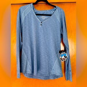 Kuhl Blue Long Sleeve Hoodie